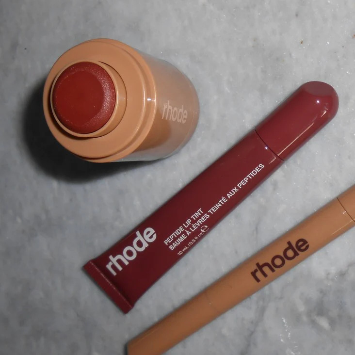 NEW LIMITED EDITION Набір із тріо для вуст і рум'ян RHODE The Edits BLUSH + LIP TRIO
